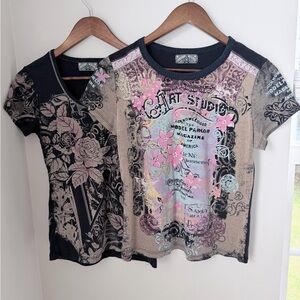 Vanilla Sugar Black Graphic Tee